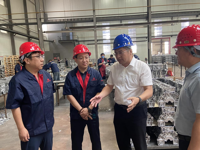 袁世君深入企业调研并督导检查有色金属压延加工行业渔业安全生产工作